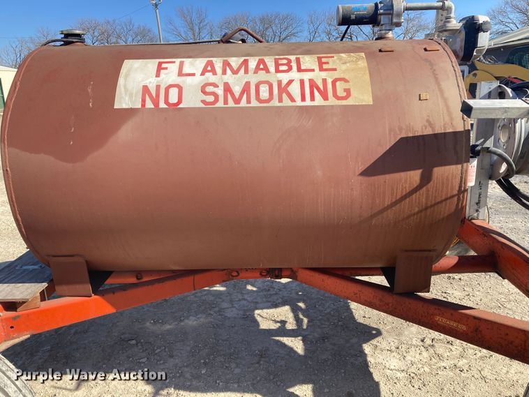 image for item DJ6141 Shop built  tank trailer