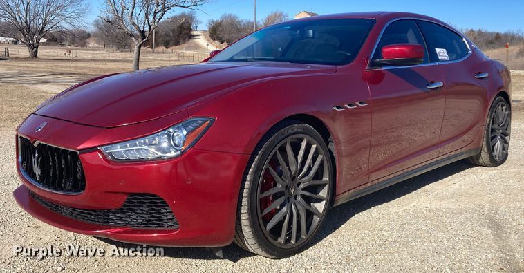 image for item DJ6147 2015 Maserati Ghibli SQ4