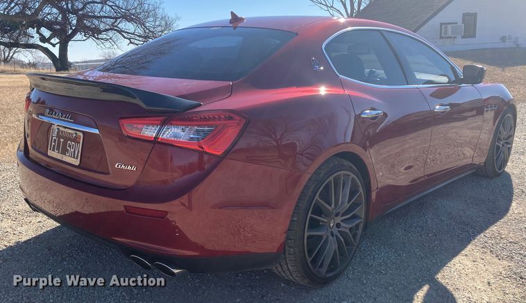 image for item DJ6147 2015 Maserati Ghibli SQ4