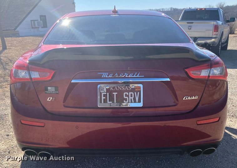 image for item DJ6147 2015 Maserati Ghibli SQ4