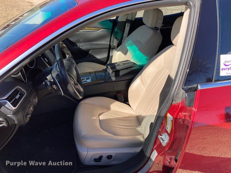 image for item DJ6147 2015 Maserati Ghibli SQ4