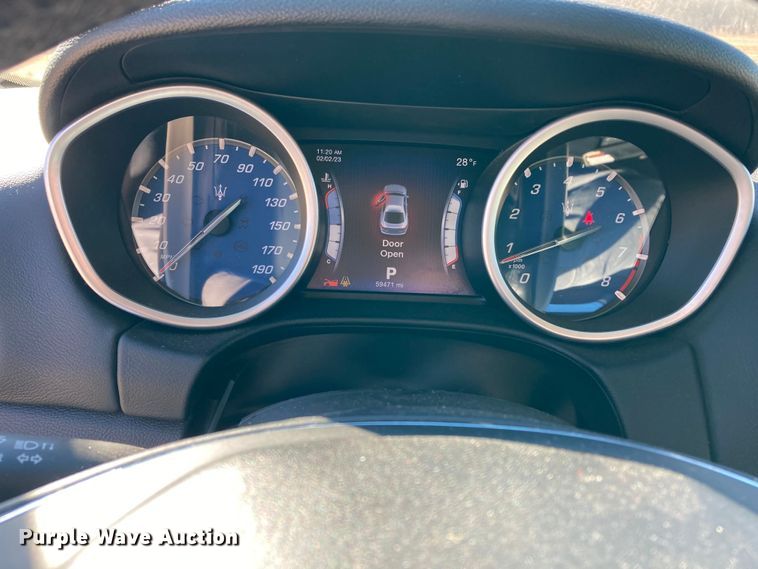 image for item DJ6147 2015 Maserati Ghibli SQ4