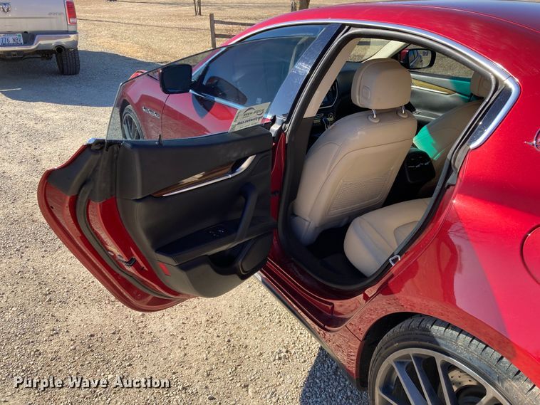 image for item DJ6147 2015 Maserati Ghibli SQ4