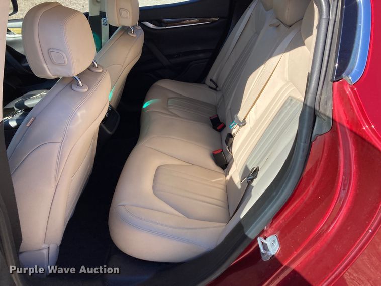 image for item DJ6147 2015 Maserati Ghibli SQ4