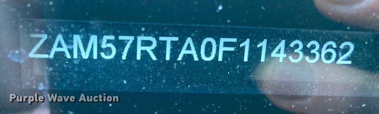 image for item DJ6147 2015 Maserati Ghibli SQ4