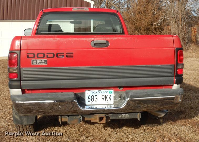 image for item DK7527 1999 Dodge Ram 2500  Quad Cab pickup truck