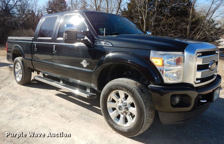 image for item DK7531 2013 Ford F250 Super Duty Lariat  Crew Cab pickup truck