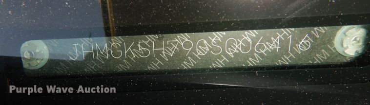 image for item DK7579 2016 Honda Fit