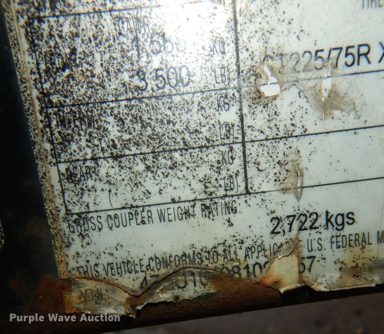 image for item DK7580 2008 Redi Haul RH10UT  utility trailer