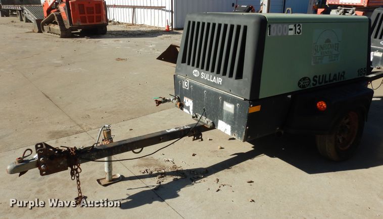 image for item DK7581 2004 Sullair 185  air compressor
