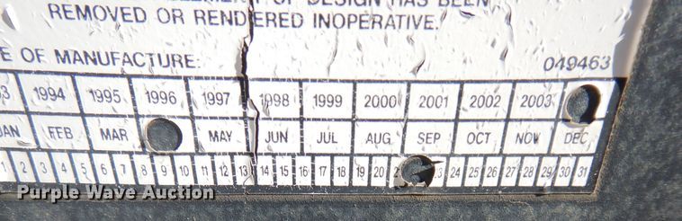 image for item DK7581 2004 Sullair 185  air compressor