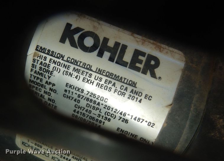 image for item DK7582 2014 Toro TX427  compact utility loader