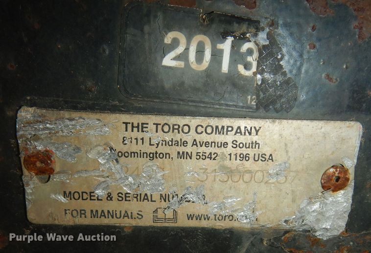 image for item DK7582 2014 Toro TX427  compact utility loader