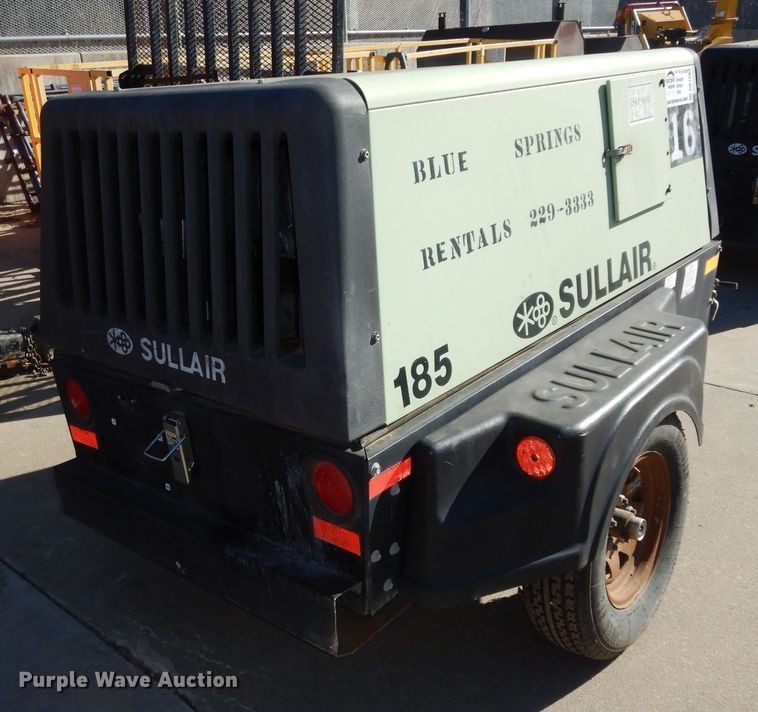 image for item DK7583 2003 Sullair 185  air compressor