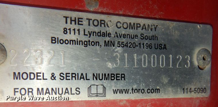 image for item DK7584 2011 Toro TX427  compact utility loader