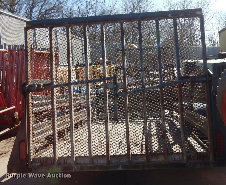 image for item DK7585 2011 Shop built  utility trailer