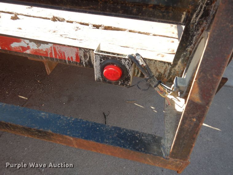 image for item DK7585 2011 Shop built  utility trailer