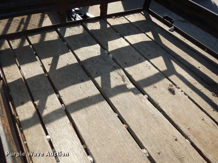 image for item DK7585 2011 Shop built  utility trailer