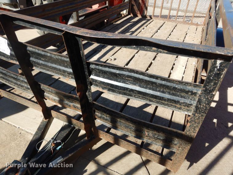 image for item DK7585 2011 Shop built  utility trailer