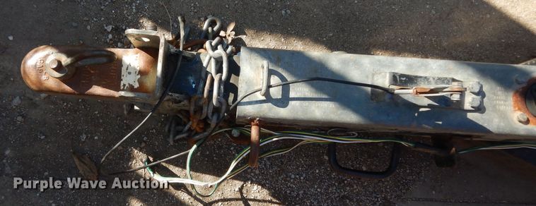 image for item DK7585 2011 Shop built  utility trailer