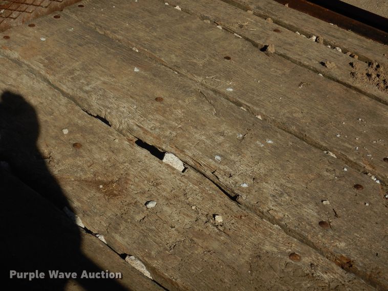 image for item DK7585 2011 Shop built  utility trailer