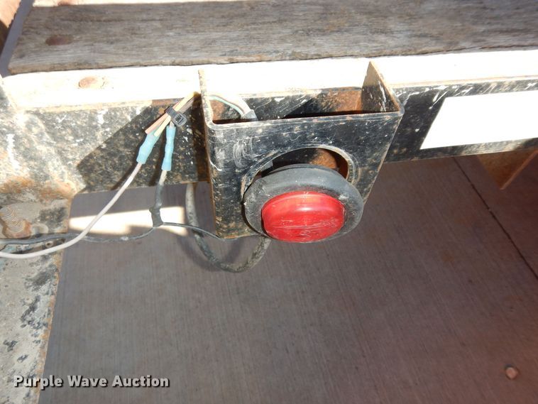 image for item DK7585 2011 Shop built  utility trailer