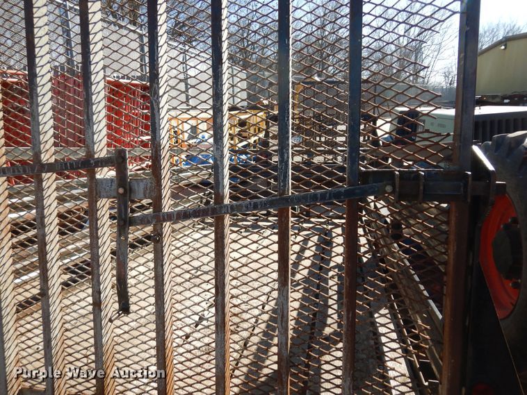 image for item DK7585 2011 Shop built  utility trailer