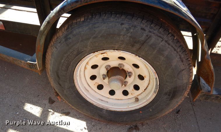 image for item DK7585 2011 Shop built  utility trailer