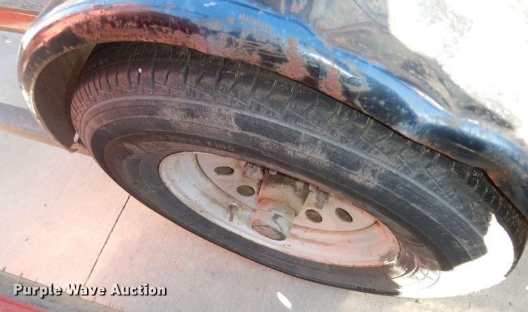 image for item DK7585 2011 Shop built  utility trailer