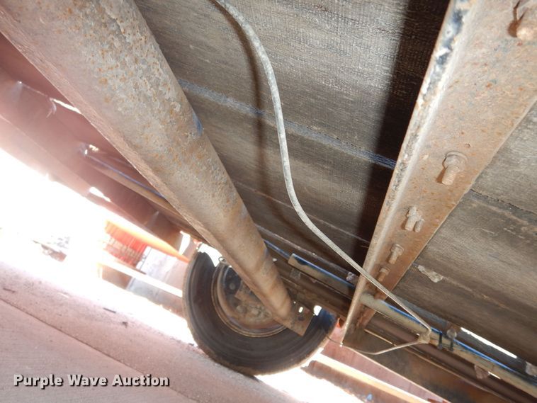 image for item DK7585 2011 Shop built  utility trailer