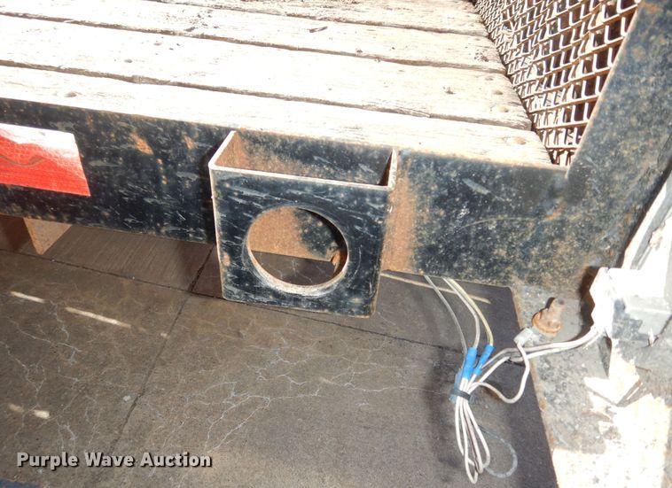 image for item DK7586 2011 Shop built  utility trailer