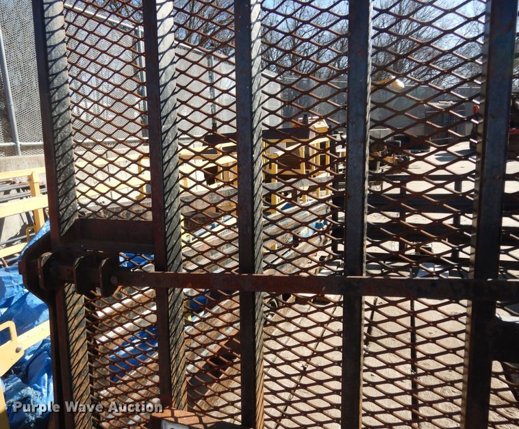 image for item DK7586 2011 Shop built  utility trailer