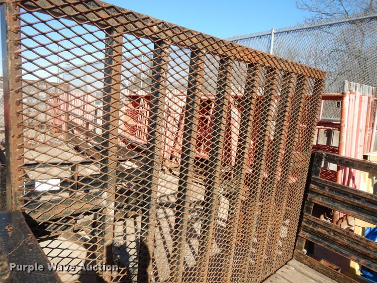 image for item DK7586 2011 Shop built  utility trailer