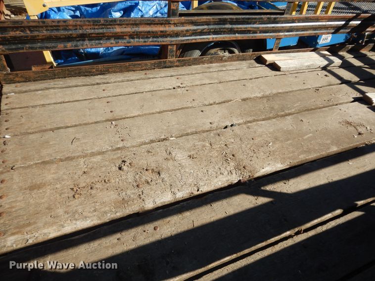 image for item DK7586 2011 Shop built  utility trailer