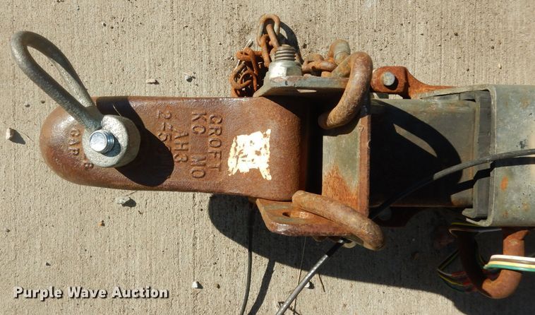 image for item DK7586 2011 Shop built  utility trailer