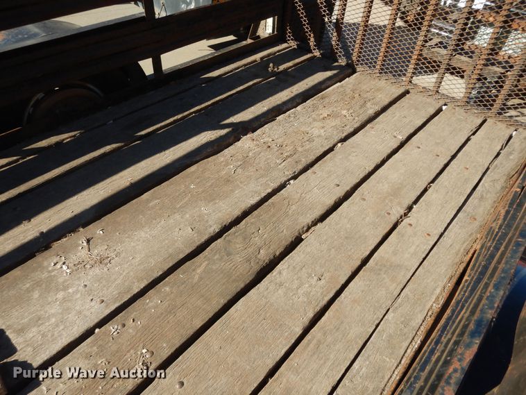 image for item DK7586 2011 Shop built  utility trailer