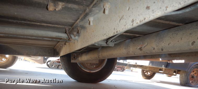 image for item DK7586 2011 Shop built  utility trailer