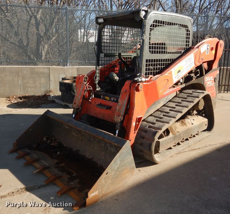 image for item DK7587 Kubota SVL75-2  skid steer loader