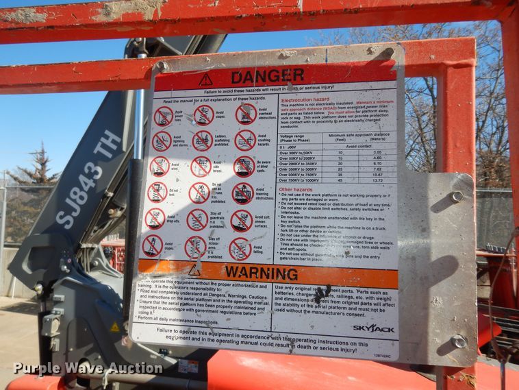 image for item DK7588 Skyjack SJ6832RT  scissor lift