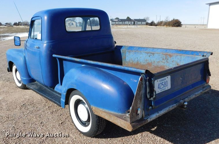 image for item DM2554 1952 Chevrolet  pickup truck