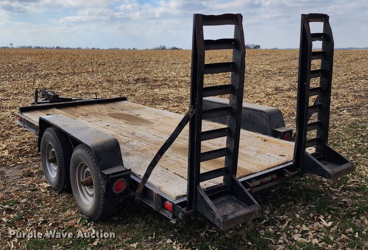 image for item DM4854 1986 Trail King TK10  equipment trailer