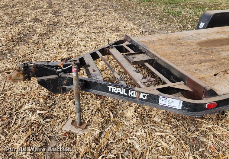image for item DM4854 1986 Trail King TK10  equipment trailer