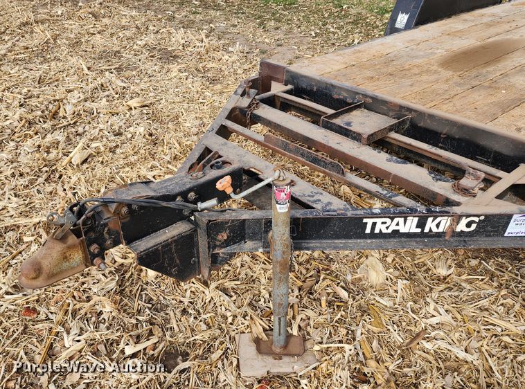 image for item DM4854 1986 Trail King TK10  equipment trailer
