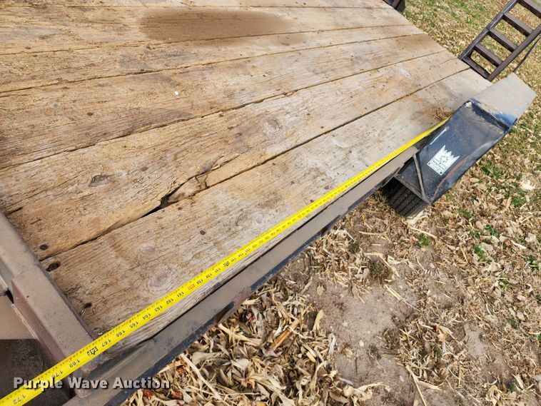 image for item DM4854 1986 Trail King TK10  equipment trailer