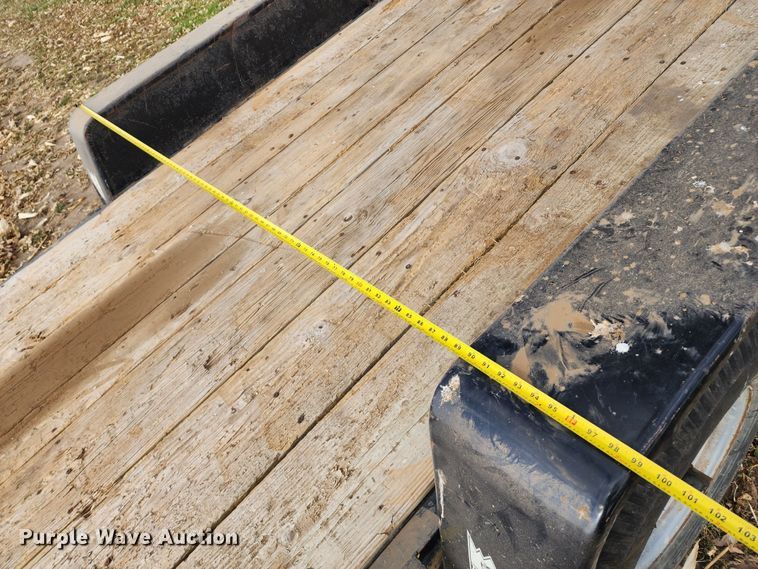 image for item DM4854 1986 Trail King TK10  equipment trailer