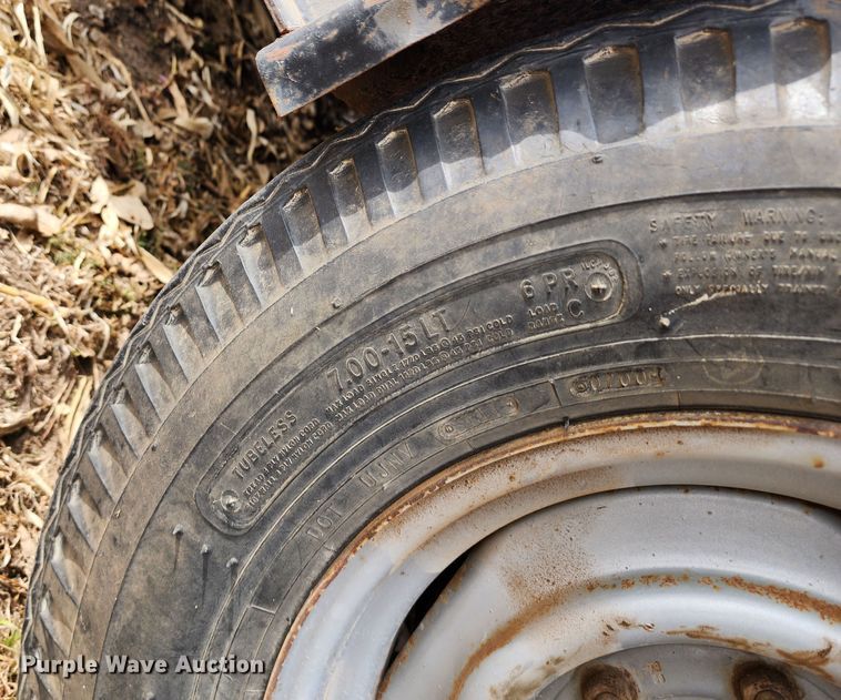 image for item DM4854 1986 Trail King TK10  equipment trailer