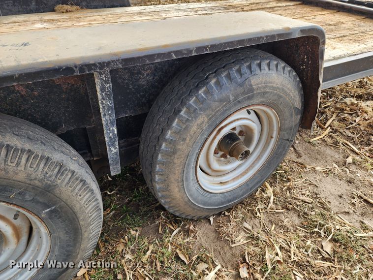 image for item DM4854 1986 Trail King TK10  equipment trailer