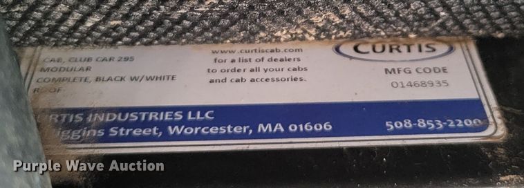 image for item DM8106 2018 Club Car CarryAll 1500  utility vehicle