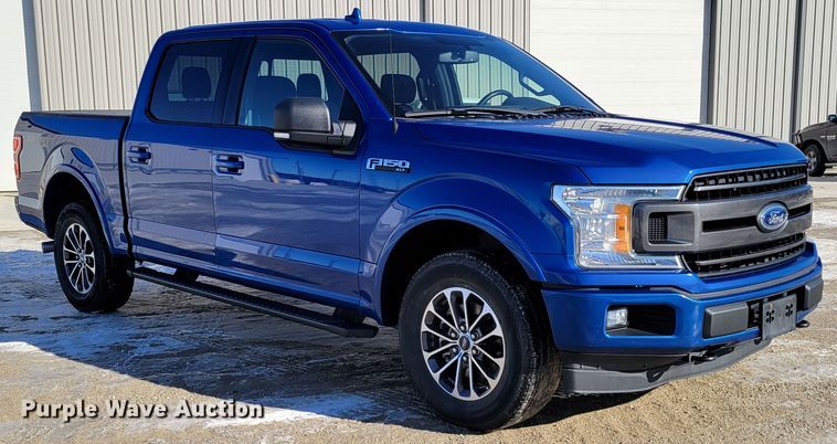 image for item DM8185 2018 Ford F150 XLT  SuperCrew pickup truck