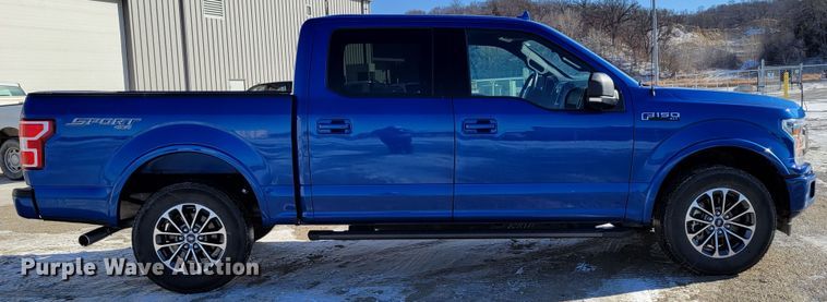 image for item DM8185 2018 Ford F150 XLT  SuperCrew pickup truck